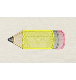 Pencil embroidery