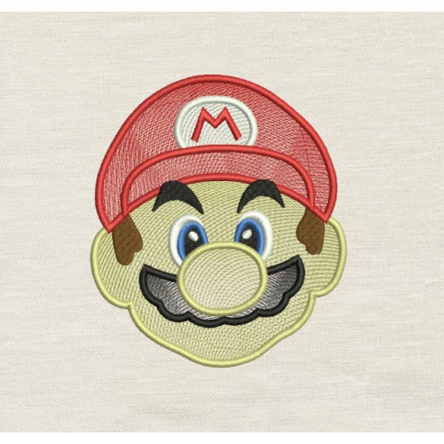 Mario Embroidery design Mario Embroidery design