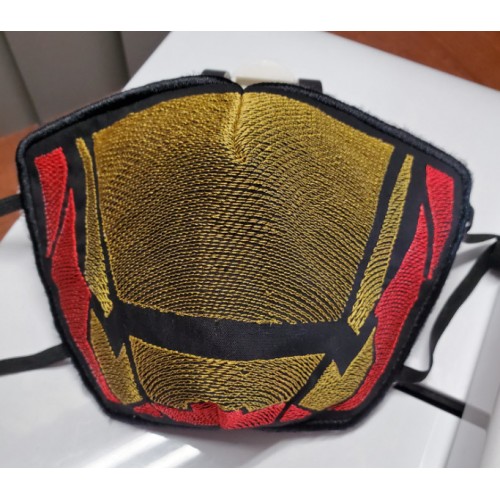 Face mask Iron man v2 For kids and adult in the hoop embroidery