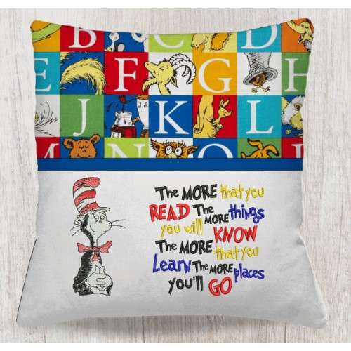 The cat in the hat with the more that you read