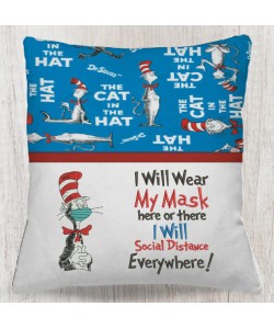 The cat in the hat mask with i will wear