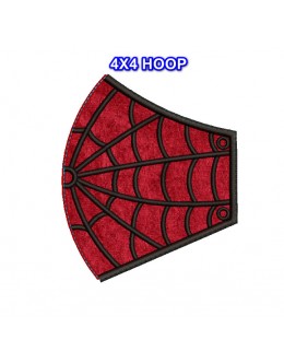 Face Mask Spiderman v4 HOOP 4X4 in the hoop