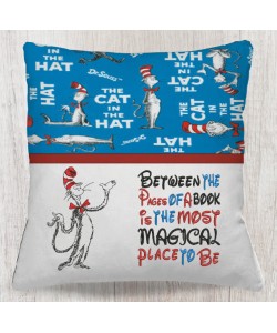 Cat in the hat with Between the Pages Embroidery