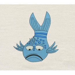 Pout Pout Fish v2 embroidery