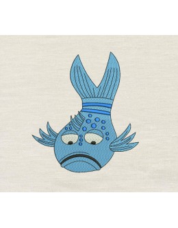 Pout Pout Fish v2 embroidery