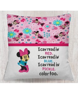 Minnie mouse with i can read