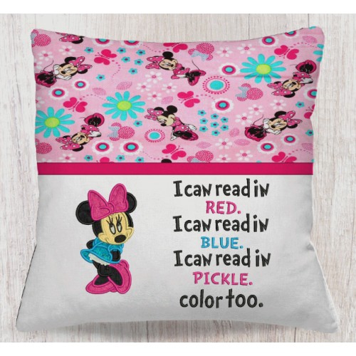 Minnie mouse with i can read Minnie mouse with i can read