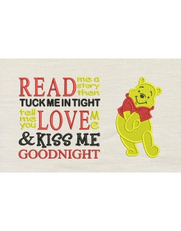 Winnie the Pooh with read me a story