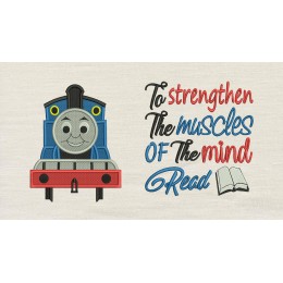 Thomas embroidery with To strengthen