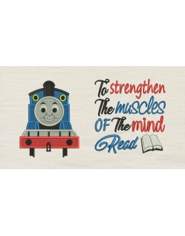Thomas embroidery with To strengthen