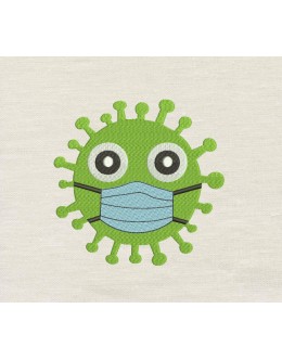 Virus Embroidery