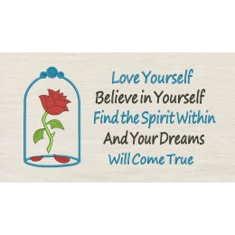 Belle Rose with love yourself