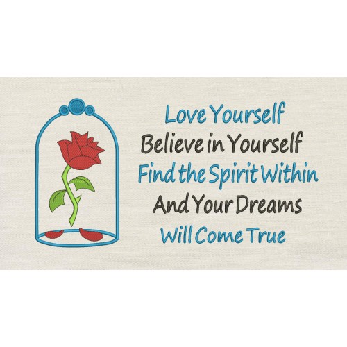 Belle Rose with love yourself