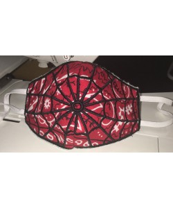 Face mask spiderman v2 For kids and adult in the hoop