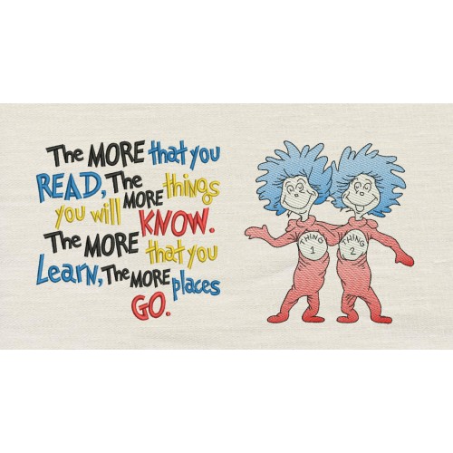 Thing 1 Thing 2 V2 with the more that you read