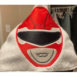 Power Rangers Red embroidery design