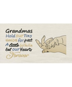 Hands Grandmas Embroidery Designs