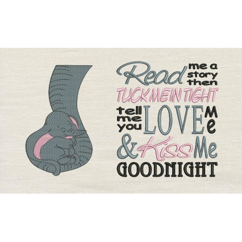 Baby Dumbo with Read me