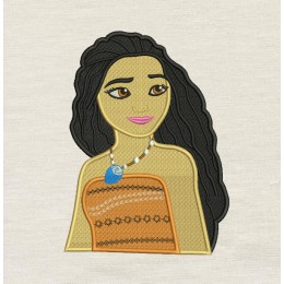 Moana embroidery design Moana embroidery design