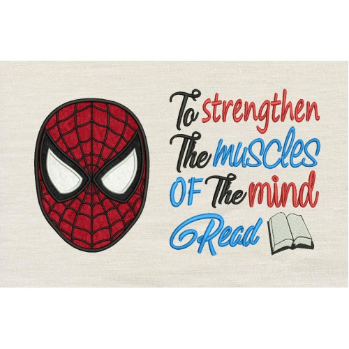 Spiderman face To strengthen