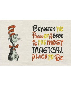 Dr. Seuss stitches with Between the Pages