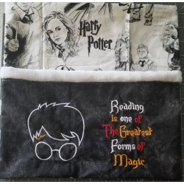 Harry Potter with Reading is one reading pillow