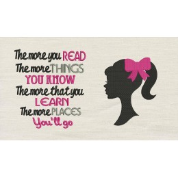 Barbie with The more you