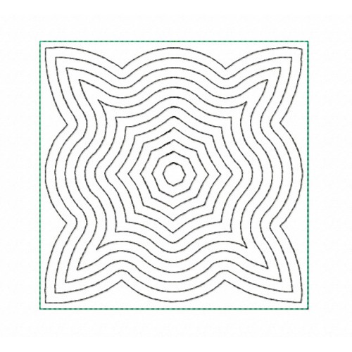 Seranta in the hoop Quilt Block Embroidery