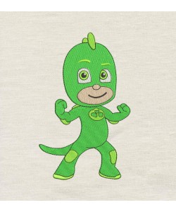 PJ Masks Green Embroidery