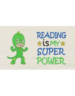 PJ Masks Green with Reading is My Superpower