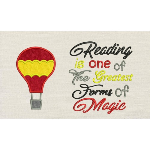 Air Balloon with Reading is one