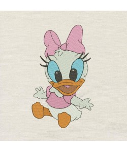 Baby Daisy Embroidery Design