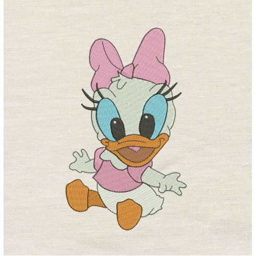 Baby Daisy Embroidery Design