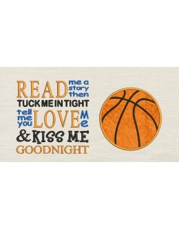 Basketball with Read me a story