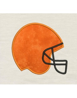 Football Helmet Embroidery design
