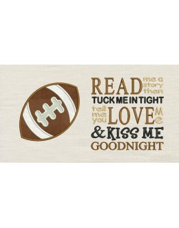 Football with Read me a story