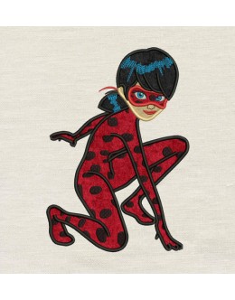 Ladybug Miraculous Embroidery Design