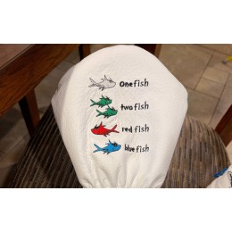 One fish two fish Design Embroidery 