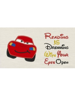 McQueen with reading is dreaming
