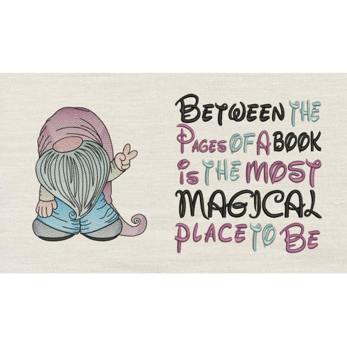 Gnome with Between the Pages