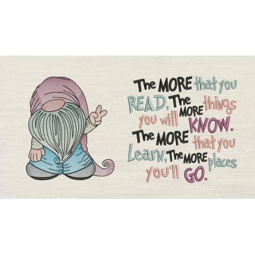 Gnome with the more that you read