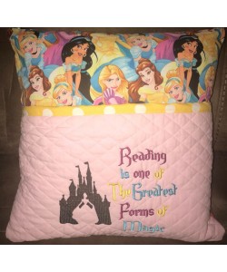 Cinderella Castle with reading is one designs