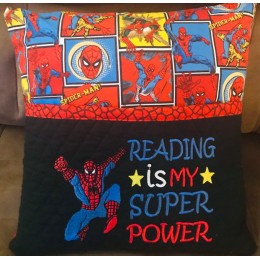 Spiderman grand with Reading is My Superpower