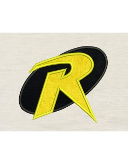 Robin logo Applique design