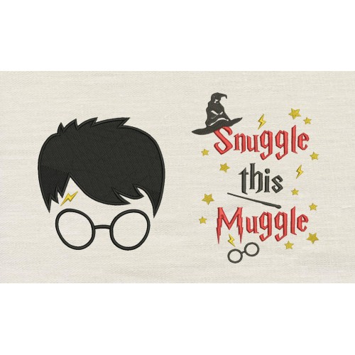 Harry potter face with Snuggle