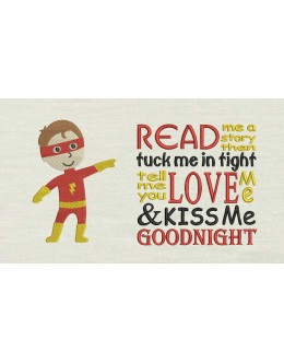 Flash boy with read me story