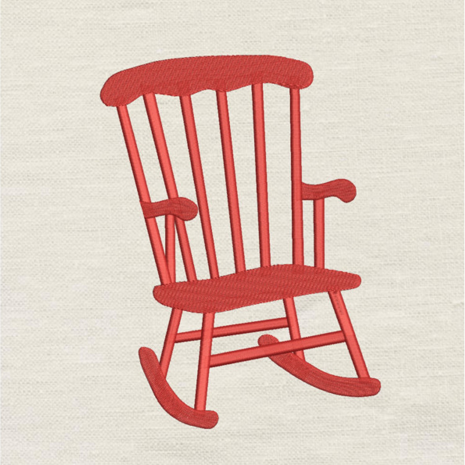 Chair v2 embroidery design