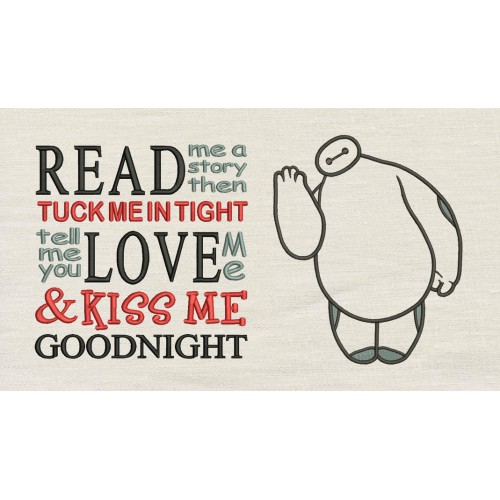 Baymax with Read me a story