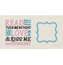 Read me a story with Frame applique