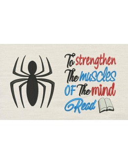 Spiderman logo with To strengthen